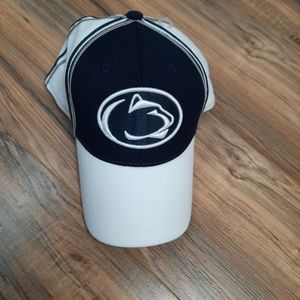 PSU White/ Navy Blue One-Fit Top of the World Hat